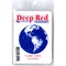 Deep Red Stamps Planet Earth Rubber Cling Stamp 2.2 x 2.2 inches
